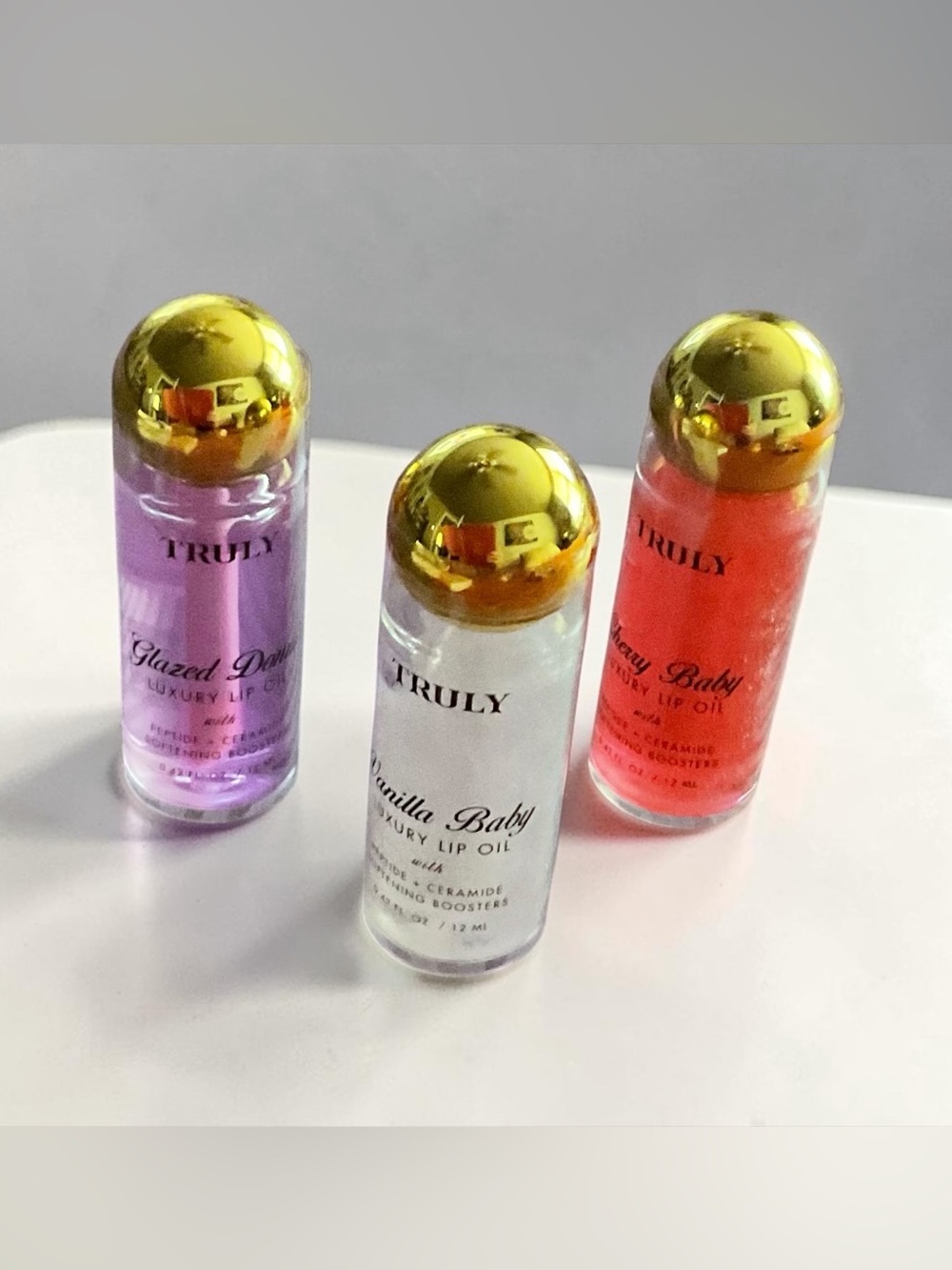 TRULY Lip Oil Trio Bundle